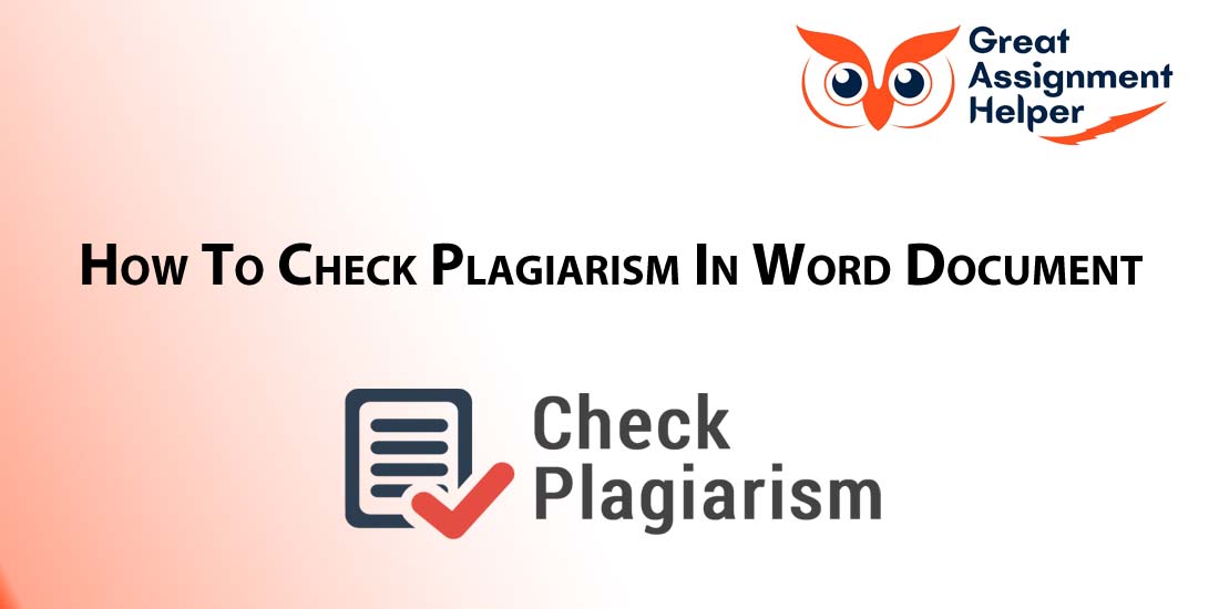 how to check your assignment for plagiarism